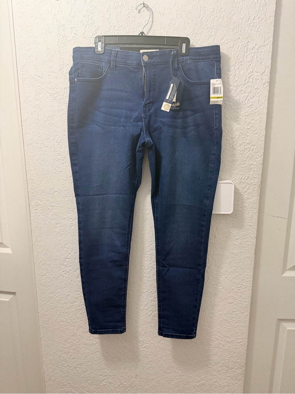 Angels Dark Indigo 360 Sculpt Stretch Ankle Jeans